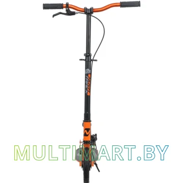 Самокат Novatrack Polis Disc 200DB.POLIS.OR20 (черный/оранжевый, 2020) картинка 2